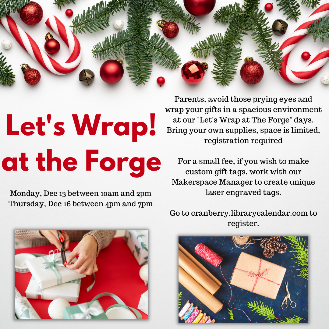 Let's Wrap at The Forge flyer