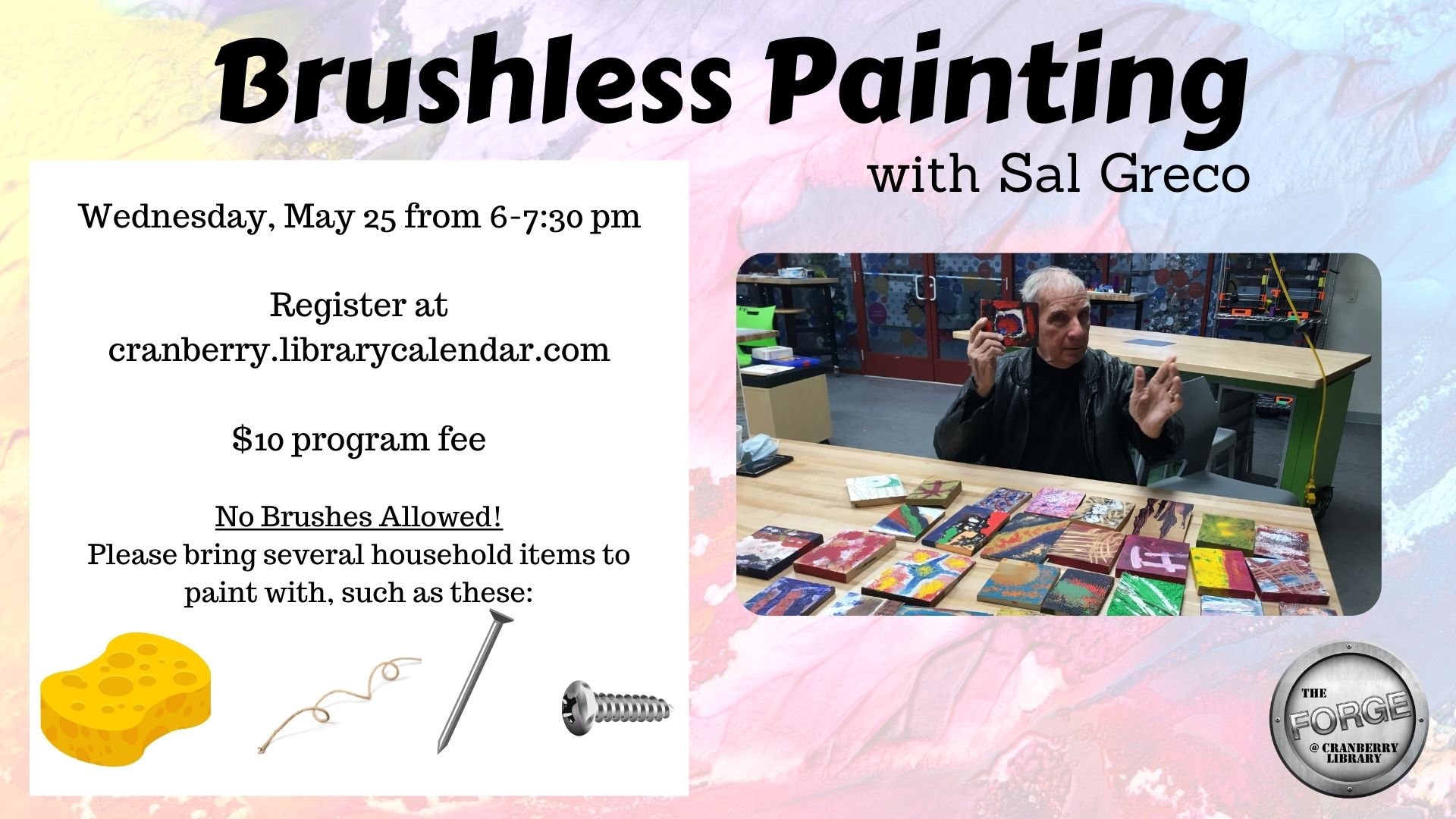 Flyer for Brushless Painting program