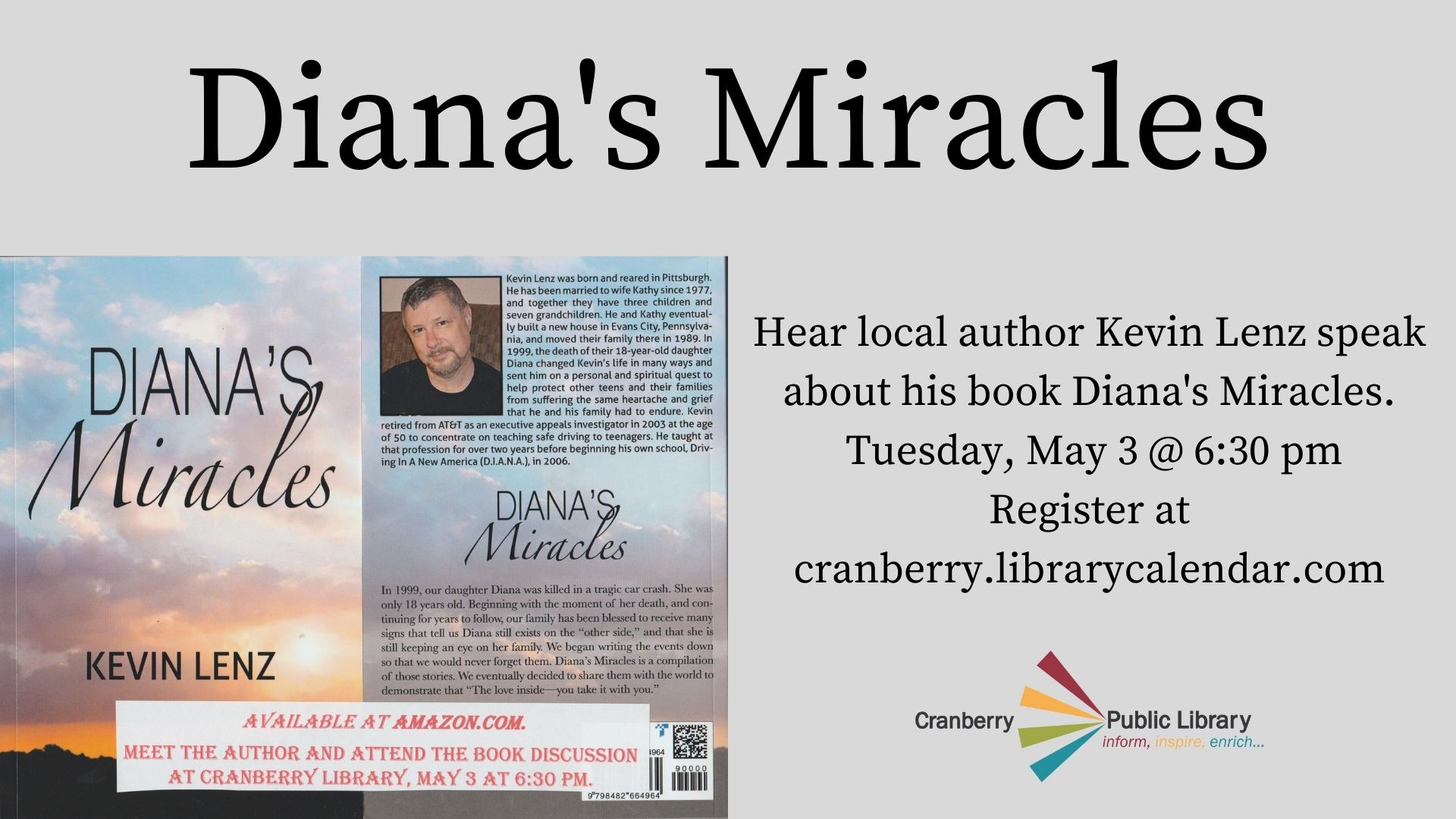 Flyer for Diana's Miracles program