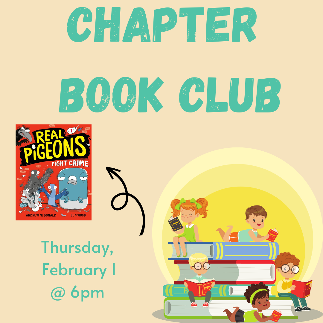 Chapter Book Club Flyer