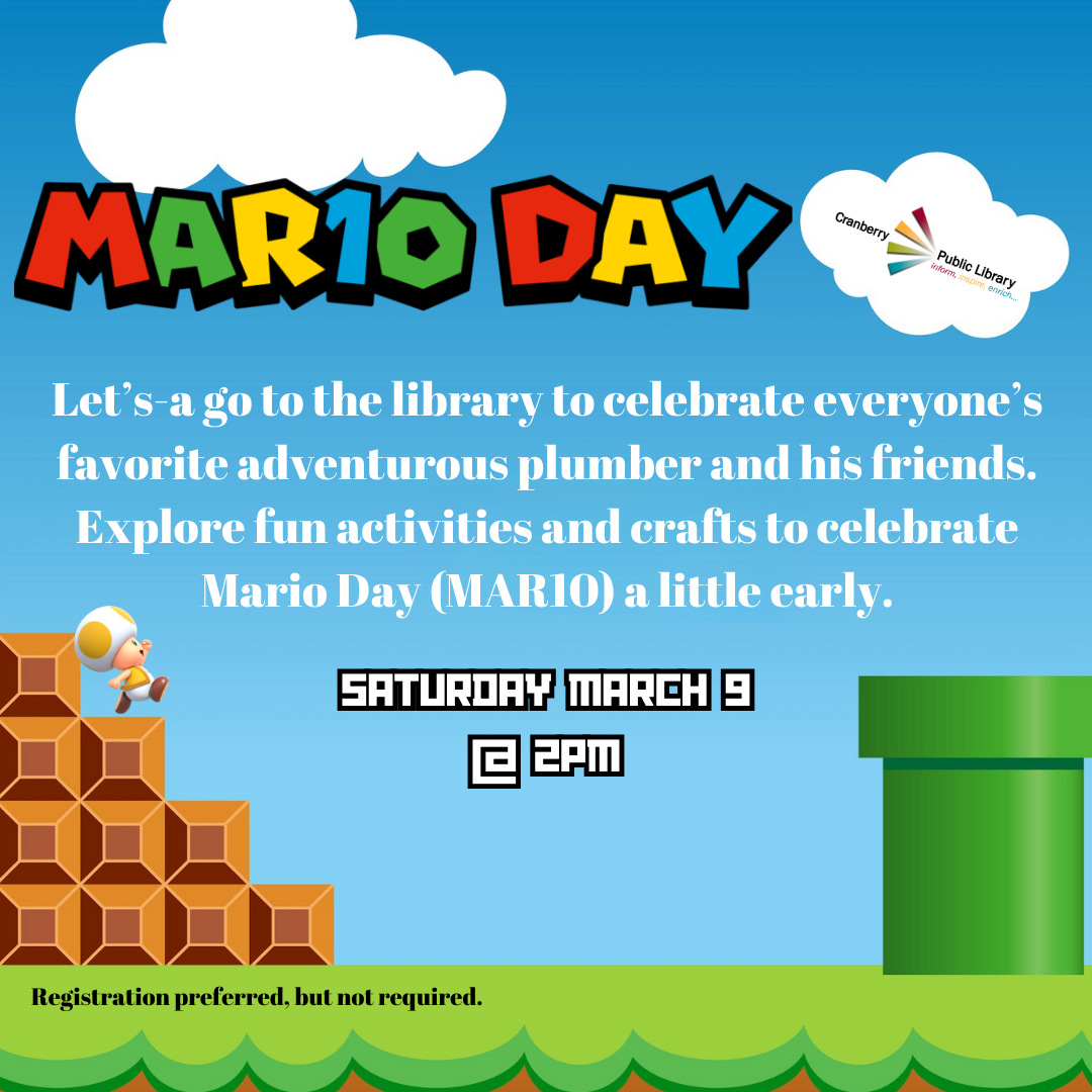Mario Day Flyer