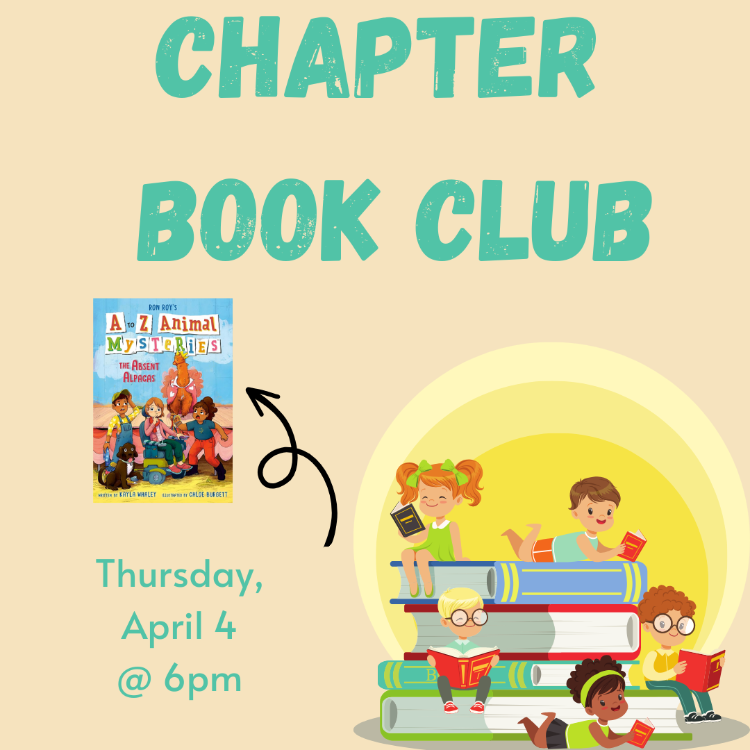 Chapter Book Club Flyer