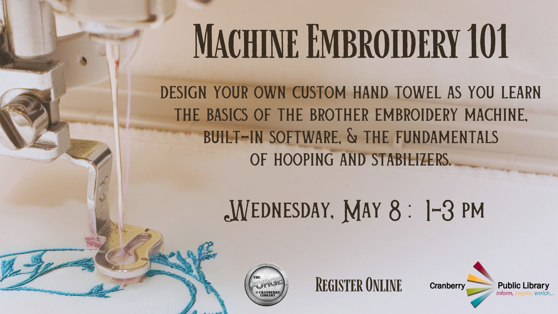 Embroidery 101