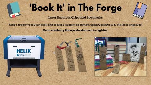 Book It in The Forge program flyer