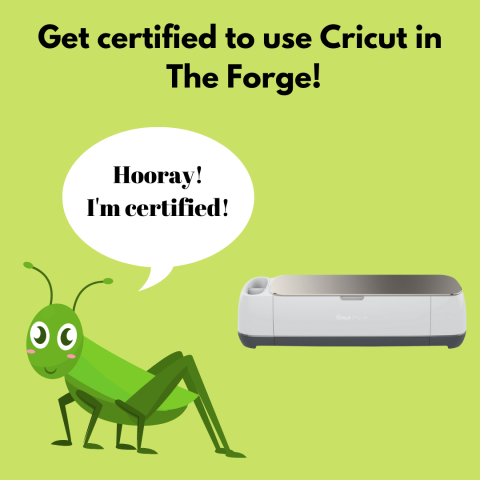 A Cricket with a Cricut maker