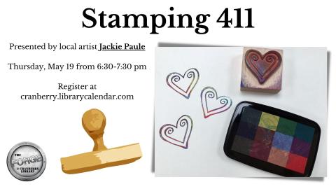 Flyer for Stamping 411 program