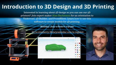 Flyer for Intro to 3D Design class