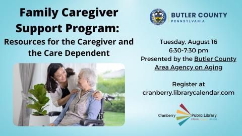 Flyer for Family Caregiver Support program