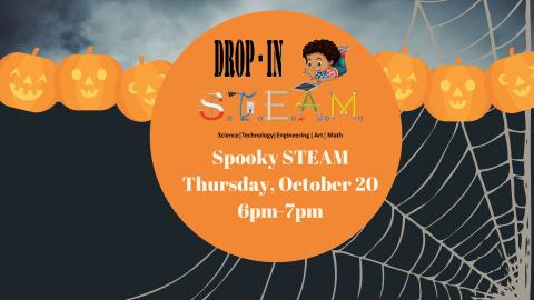 Flyer for Spooky STEAM