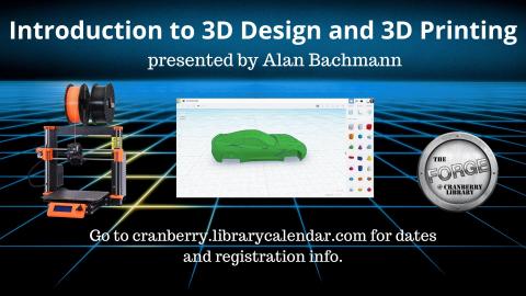 Flyer for Intro to 3D Design class