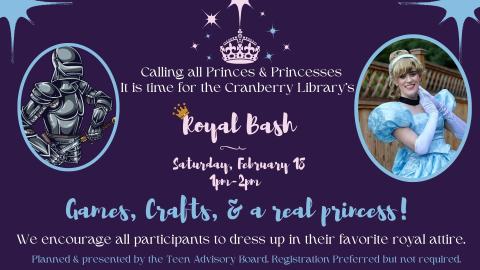 Flyer for the Royal Bash