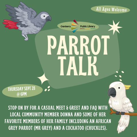 Parrot Talk Flyer