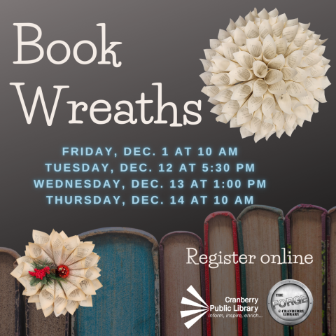 Book Wreaths