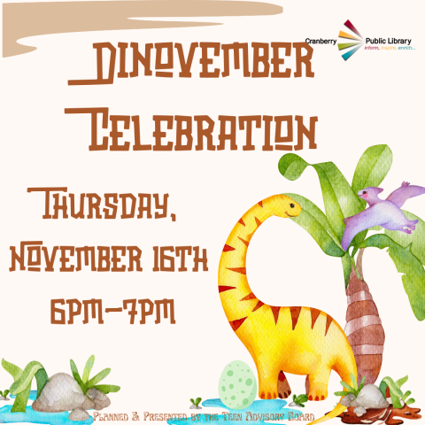 Dinovember Flyer