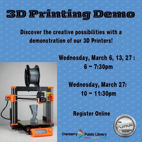 3D Printing Demo