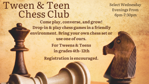 Tween/Teen Chess Club