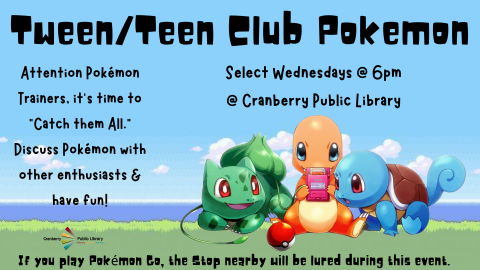 Tween/Teen Pokemon