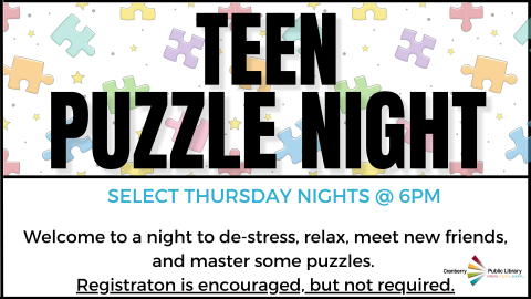 Teen Puzzle Night