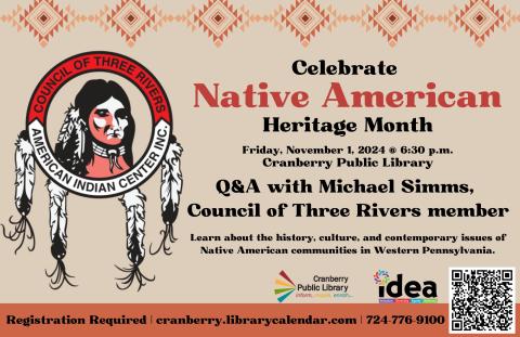 Native American Heritage month Flyer