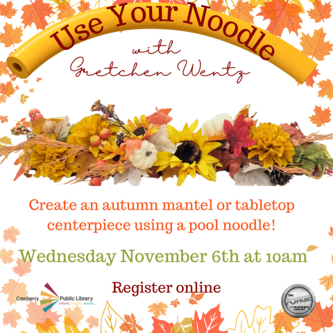 Use Your Noodle, Autumn Mantelpiece Flyer