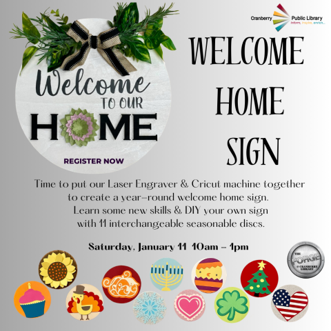 Welcome Home Sign Flyer