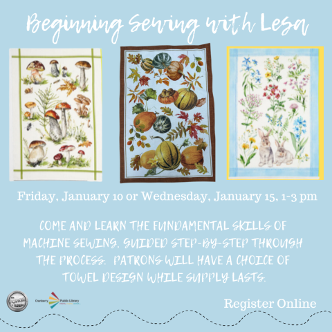 Beginning Sewing Flyer