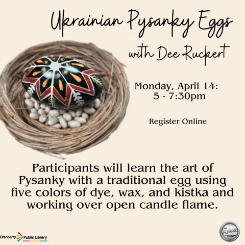 Ukrainian Pysanky Egg flyer