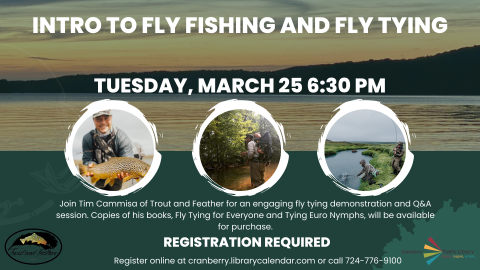 Intro to Fly Fishing and Fly Tying Flyer