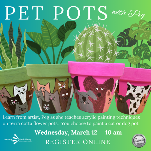 Pet Pots with Peg Flyer