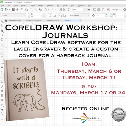 CorelDRAW Workshop: Journals Flyer