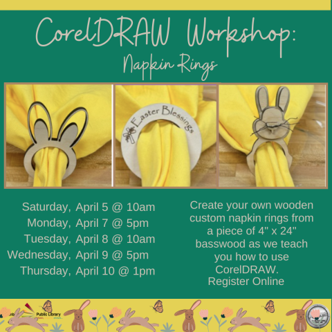 CorelDRAW Workshop: Napkin Rings Flyer