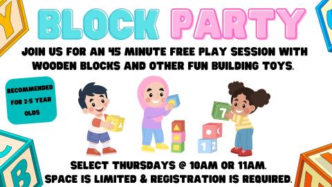 Block Party: 10 AM
