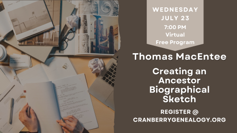 Genealogy Thomas MacEntee