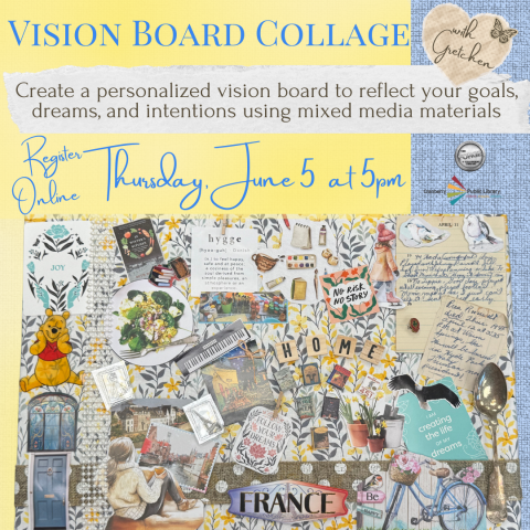 Vision Board Collage Flyer