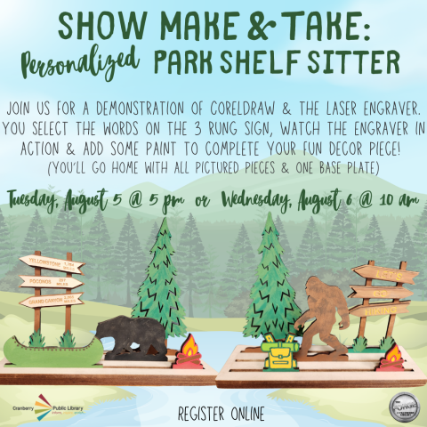 Make & Take flyer