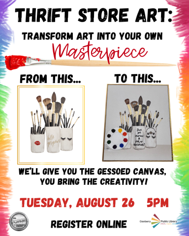 Thrift Store Art flyer