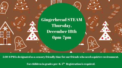 Gingerbread STEAM