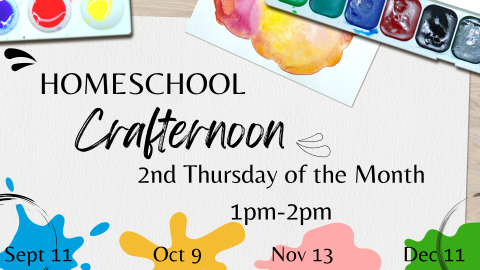 Homeschool Crafternoon