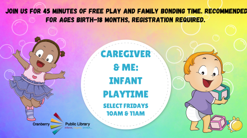 Caregiver and Me Infant Playtime
