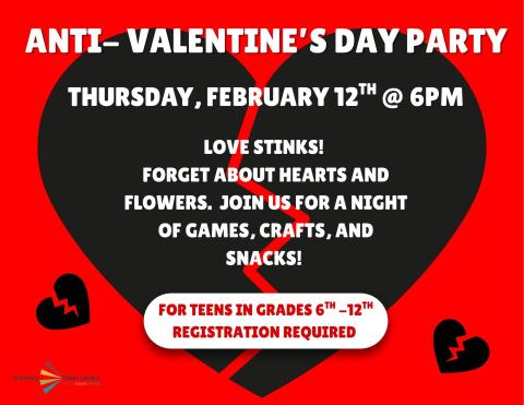 Teen Anti-Valentine's Party