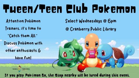 Tween Teen Pokemon