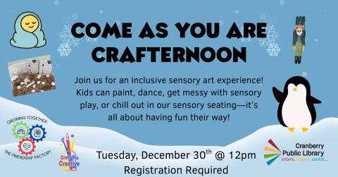 Come As You Are Crafternoon