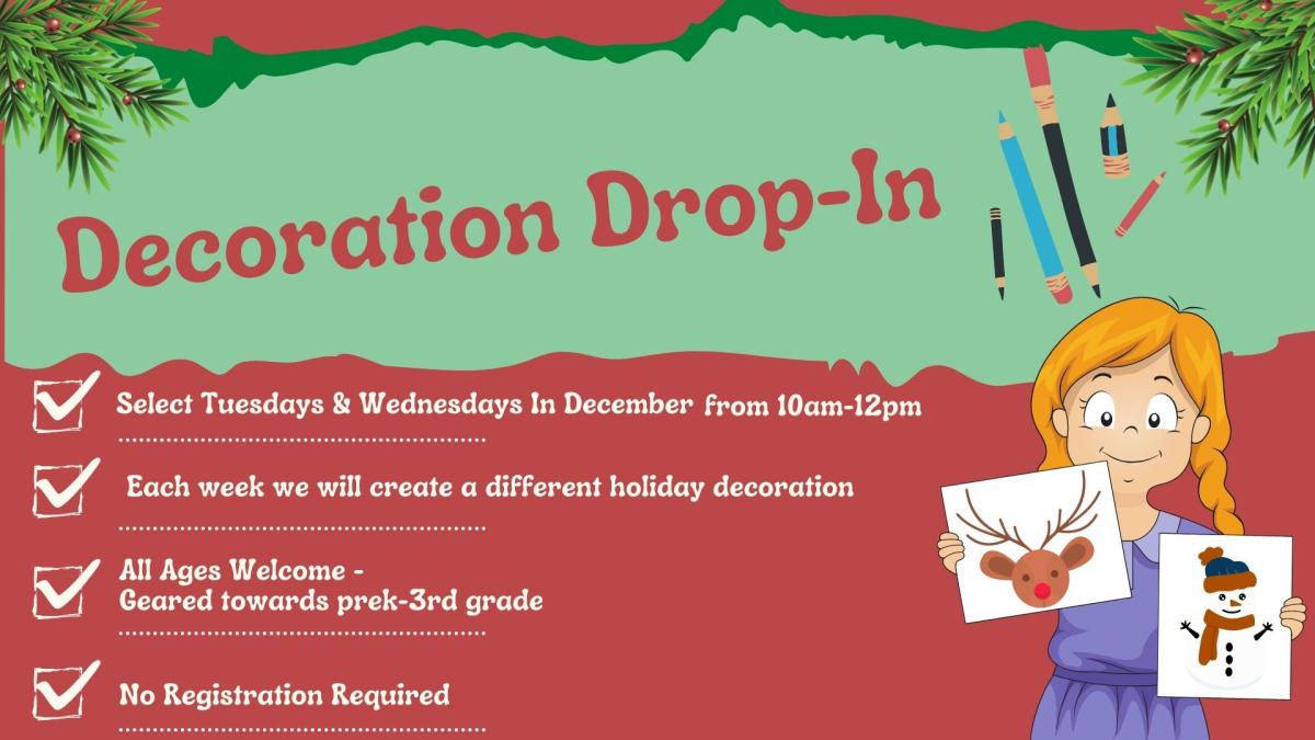 Decoration Drop In Flyer