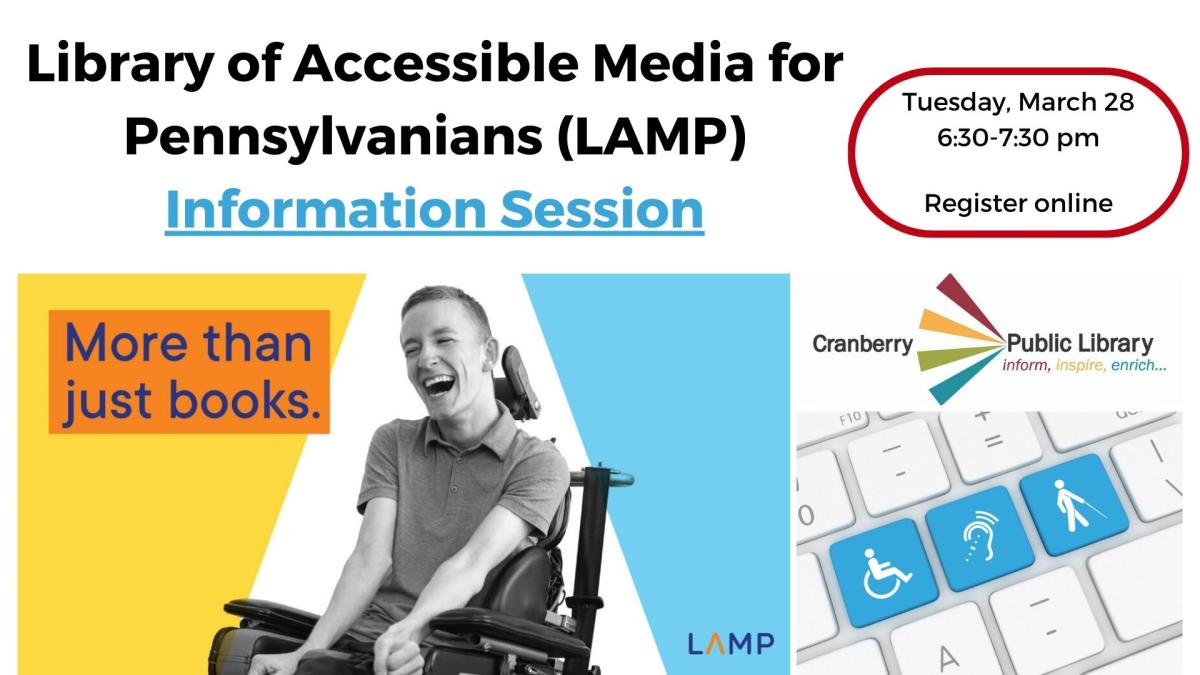 Flyer for LAMP information session