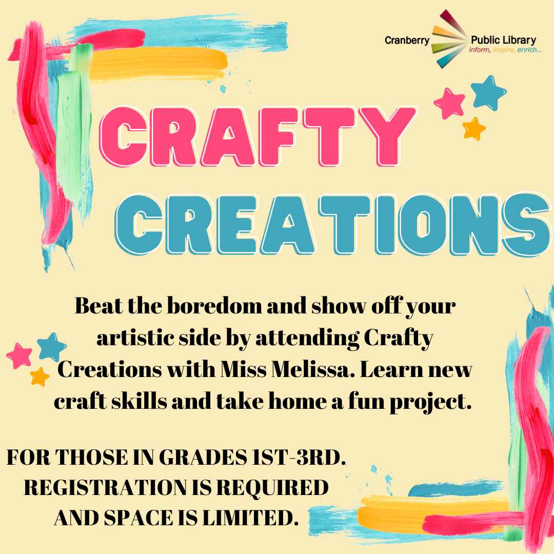 Crafty Creations Flyer