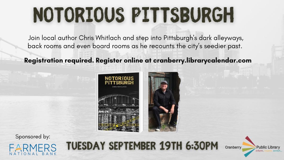 Flyer for Notorious Pittsburgh