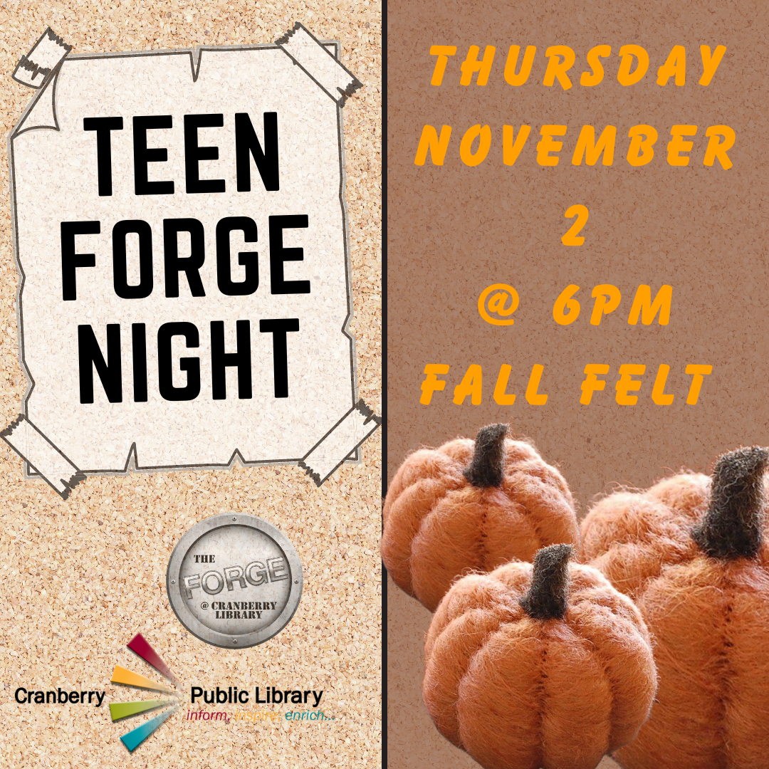 Teen Forge November Flyer