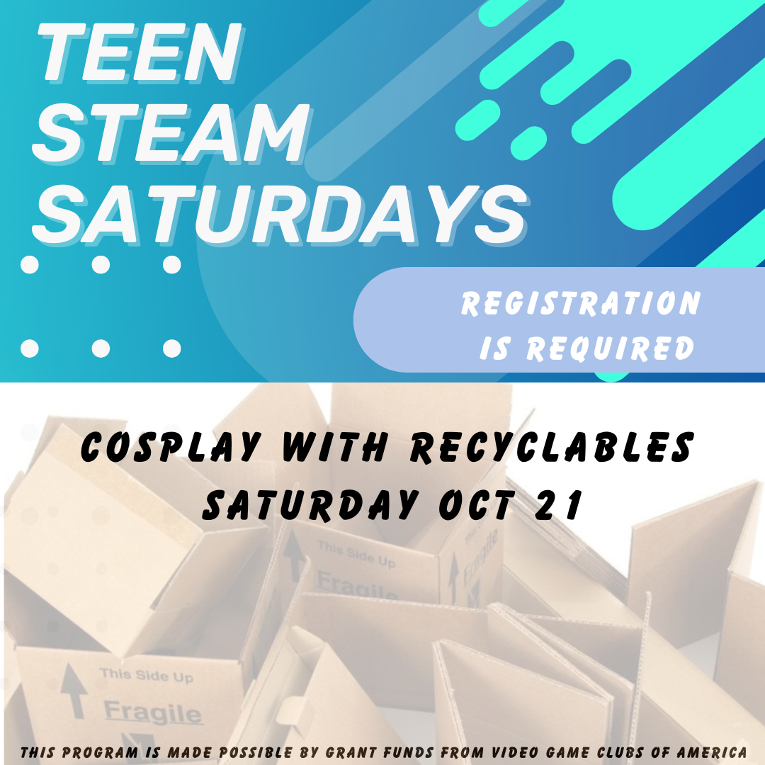 TEAM STEAM Saturday flyer