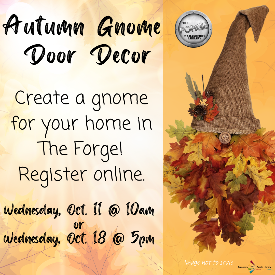 Autum Gnome Door Decor picture