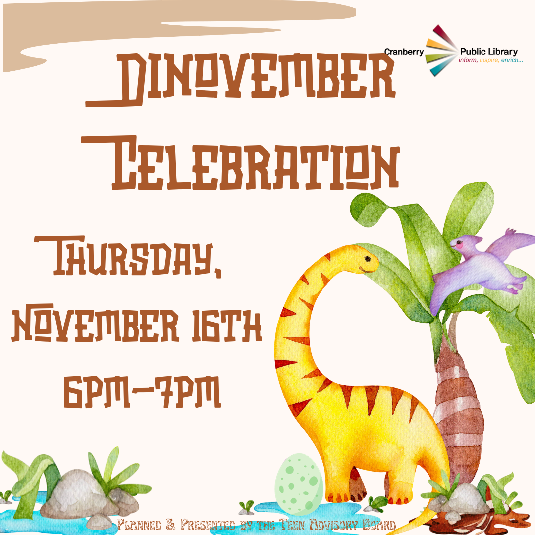 Dinovember Flyer